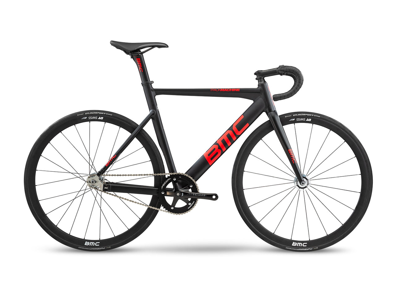 BMC 23 Trackmachine Al One Size: Small Colour: Black/Red/Carbon