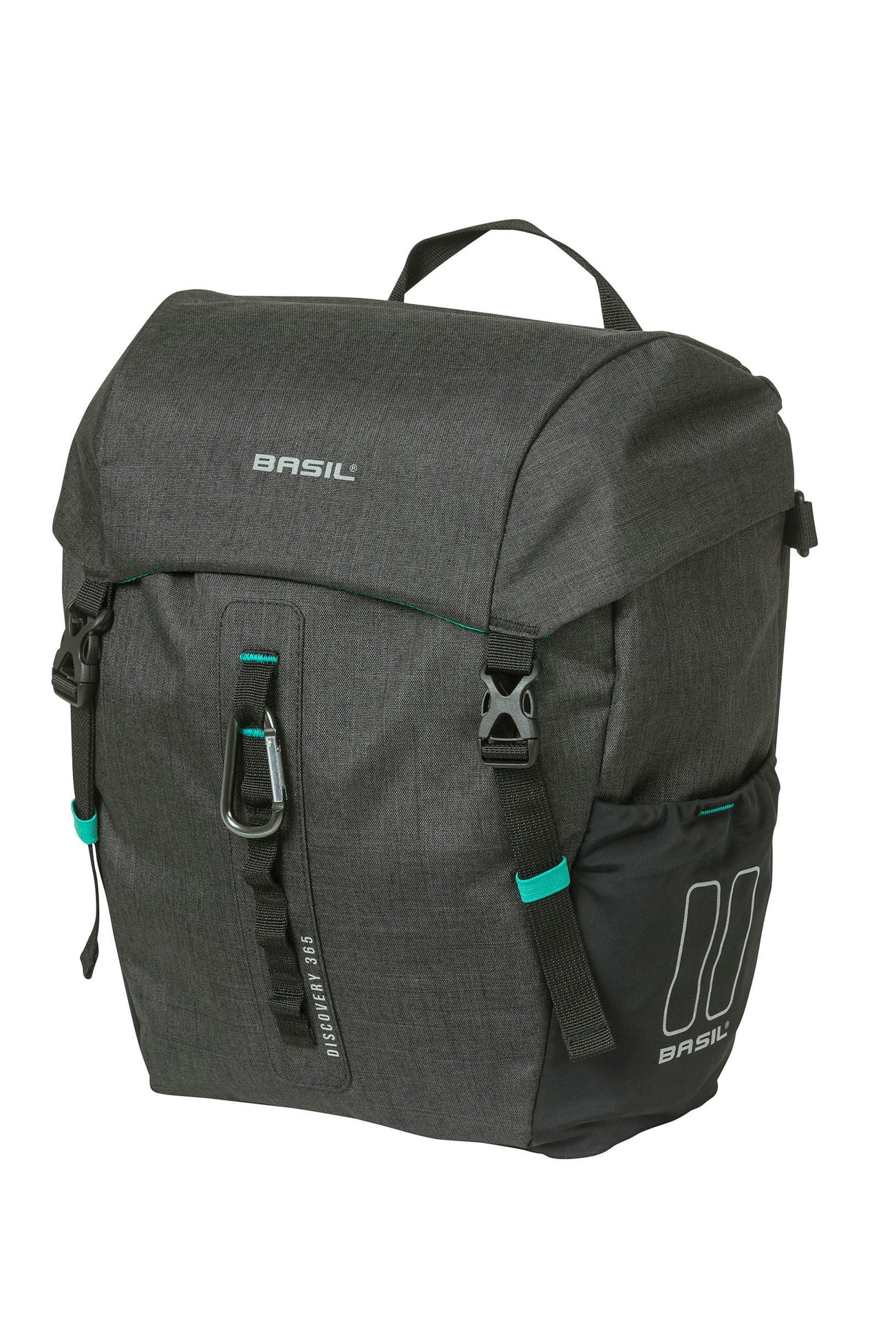 Basil Discovery Single Bag Black 9L Black