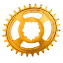 Burgtec Oval Thick Thin Chainring GXP 3mm Offset Direct Mount
