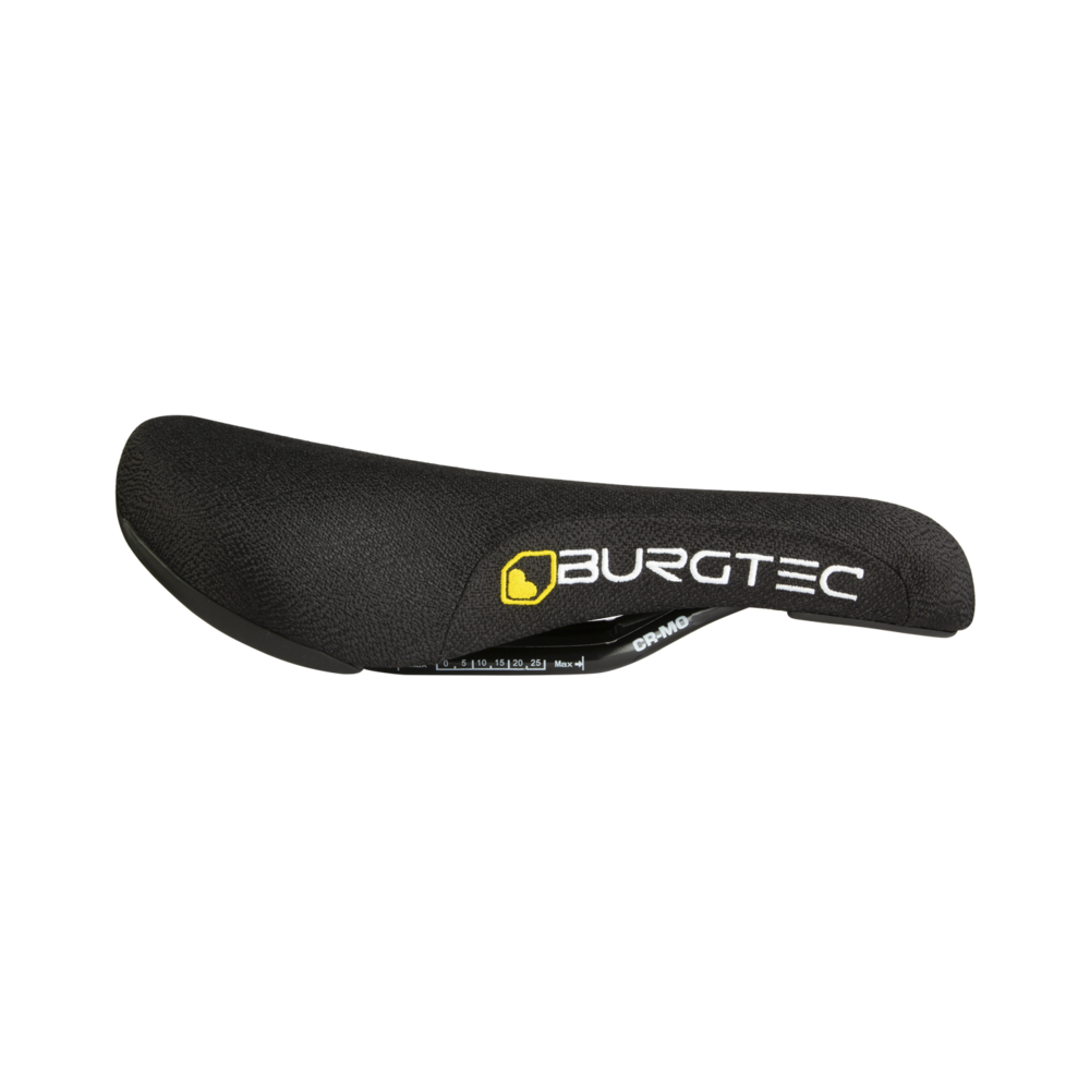 Burgtec The Cloud Saddle CrMo Rails /White Branding