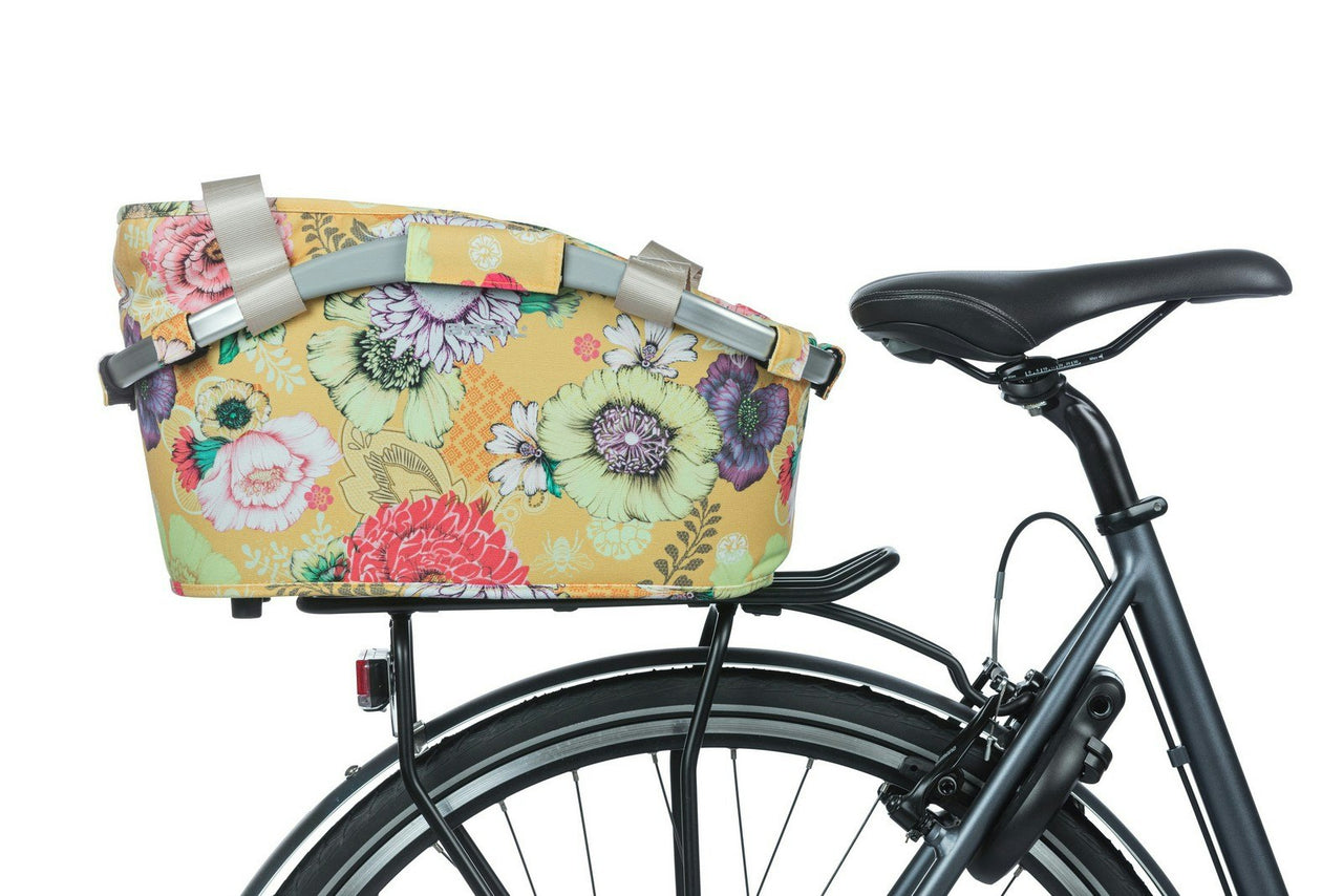 Basil Bloom Field Carry All Rear Bicycle Basket MIK Yellow