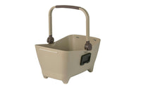 Thumbnail for Basil Buddy Pet Front Bike Basket KF Biscotti Brown 32L