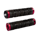 ODI MTB Rogue Lock On Grip Black / Red Clamps