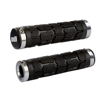 Thumbnail for ODI MTB Rogue Lock On Grip Black / Silver Clamps