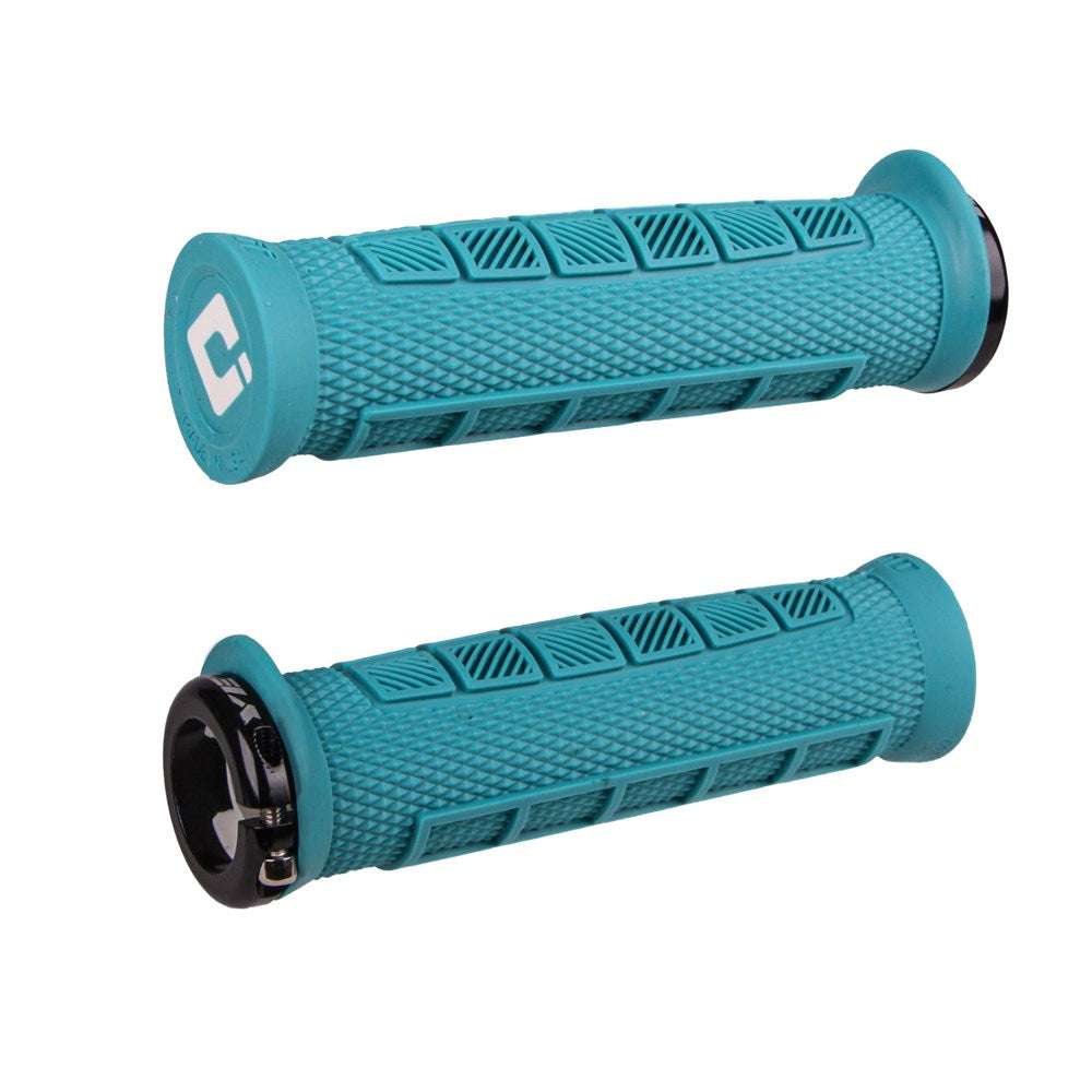 ODI MTB Elite Pro Lock On Grip V2.1 135mm Turquise Yeti Edition