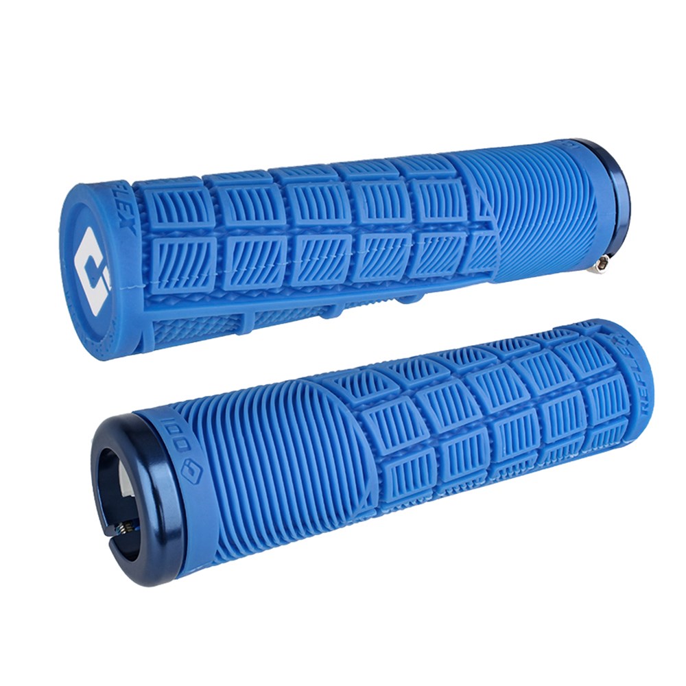 ODI MTB Reflex XL V2.1 Lock On Grip 135mm Blue (D 34.5mm)