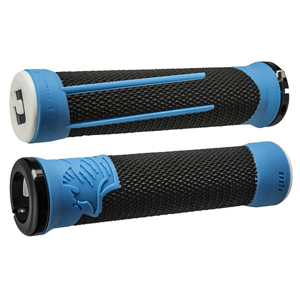 ODI MTB BMX Ag-2 Signature Lock On Grip Gwin Black/Blue