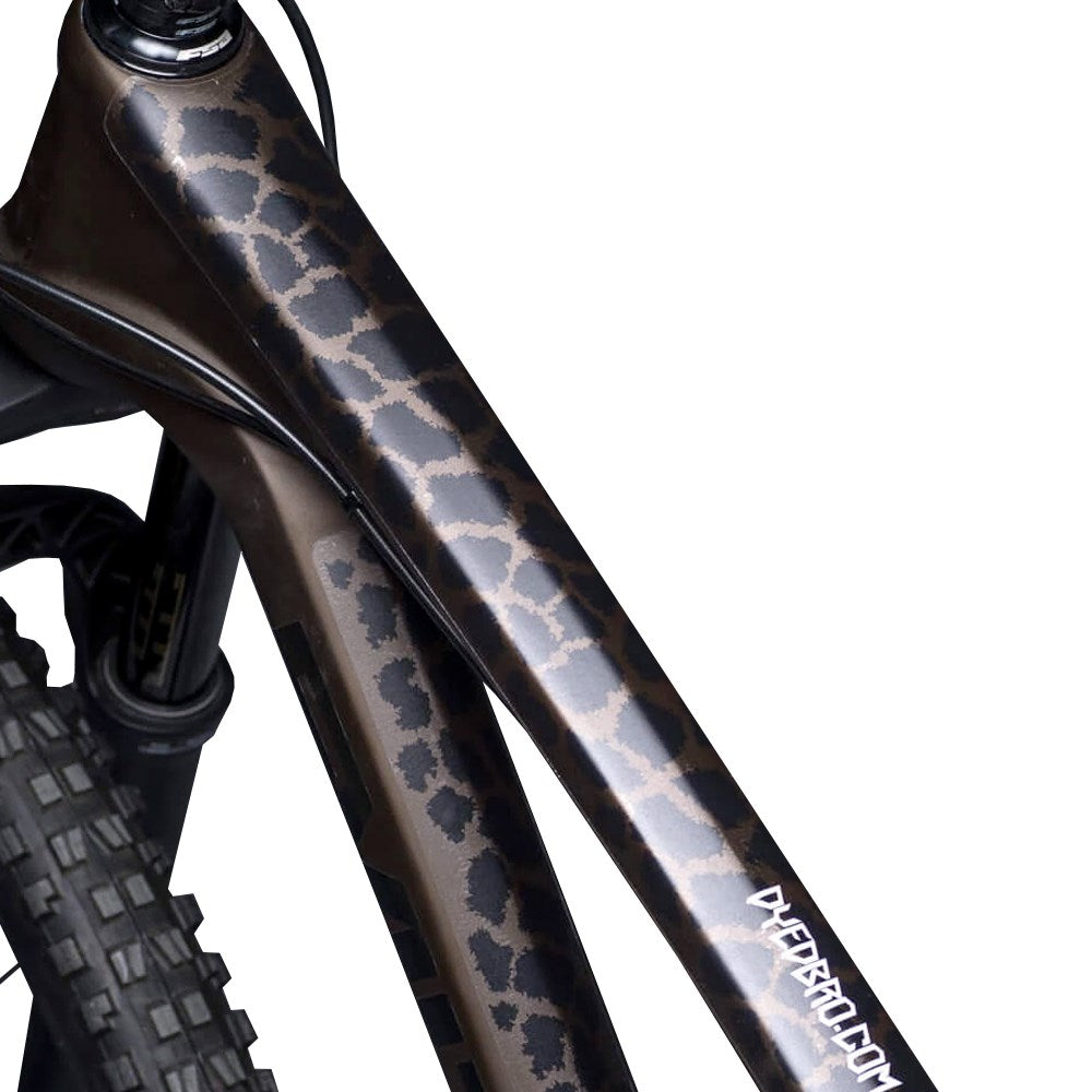 Dyedbro Frame Protection Wrap K Mack Animal Print Black