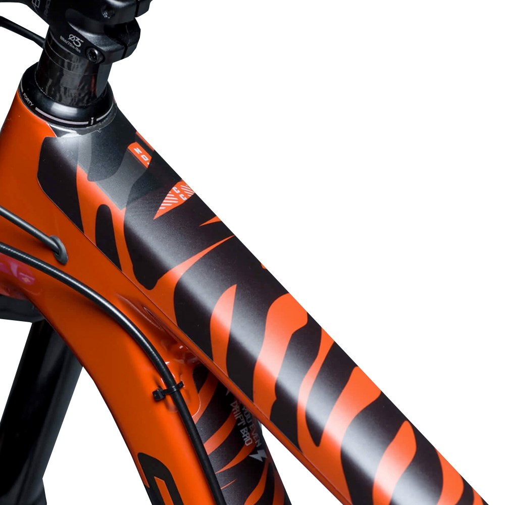 Dyedbro Frame Protection Wrap Zebra Black