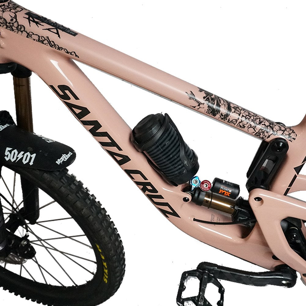 Dyedbro Frame Protection Wrap Ride Or Die Black