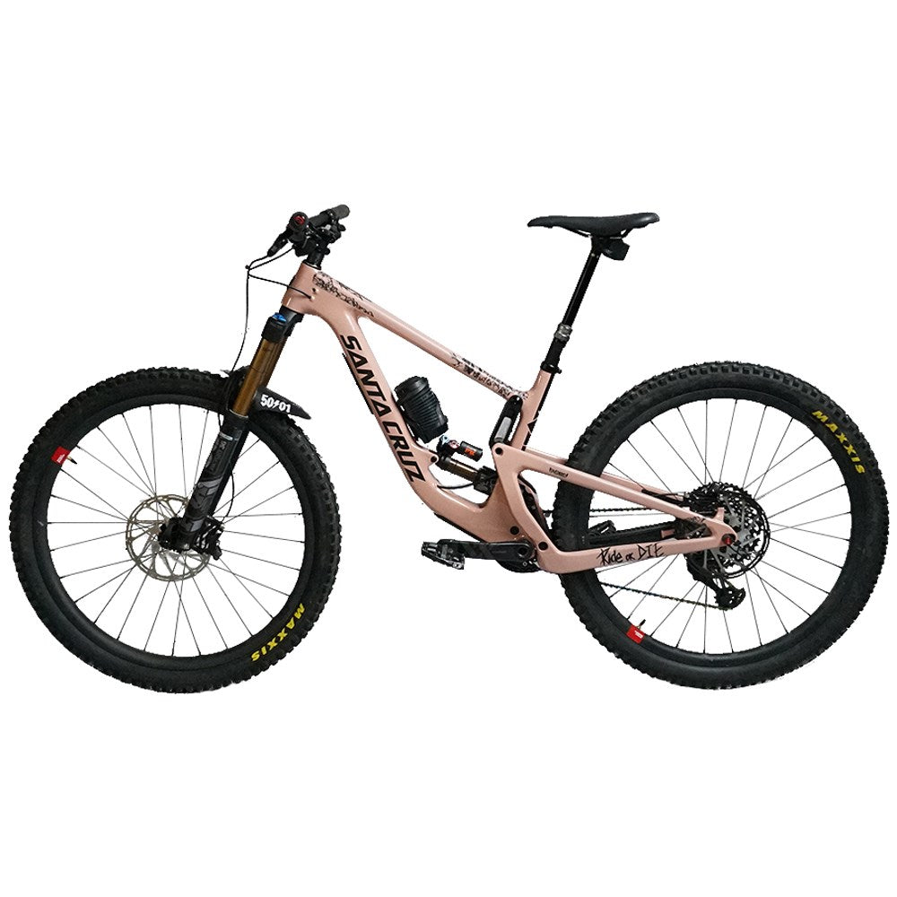 Dyedbro Frame Protection Wrap Ride Or Die Black