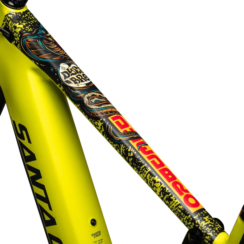 Dyedbro Frame Protection Wrap E-MTB Rrr X Dyedbro - Black