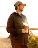 DHARCO Mens Roam Puffer Jacket | Black