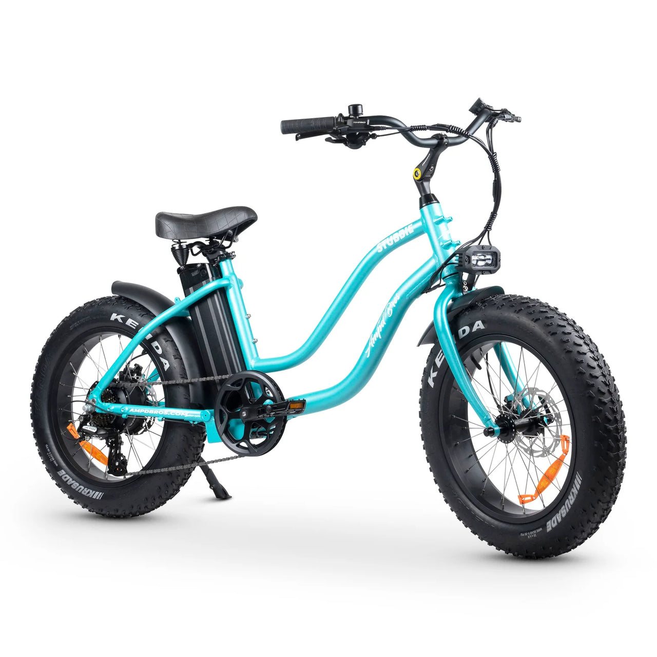 Ampd Bros Stubbie-S Original S2 Electric Bike - Ocean Mist