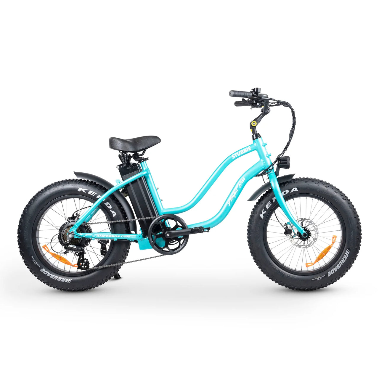 Ampd Bros Stubbie-S Original S2 Electric Bike - Ocean Mist