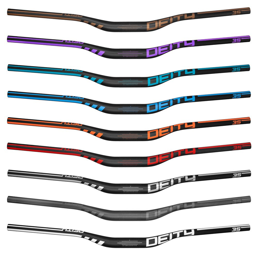 DEITY CARBON HANDLEBAR SPEEDWAY 810 35MM X 30MM