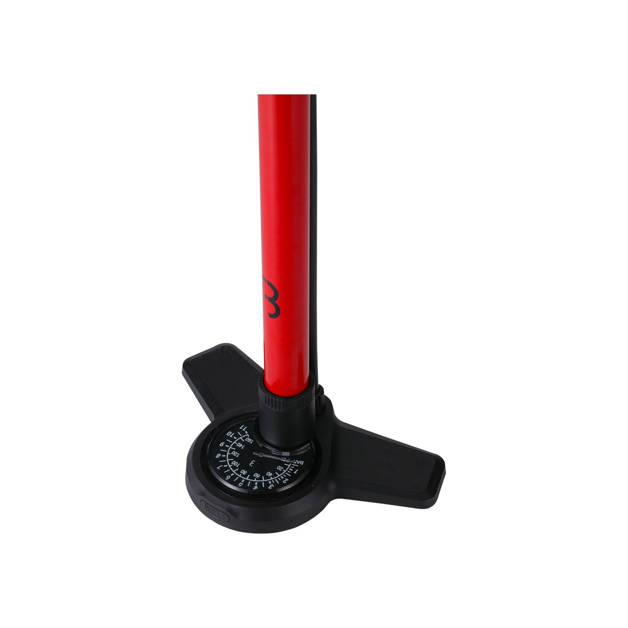 BBB Cycling AirBoost 2.0 Floorpump Red