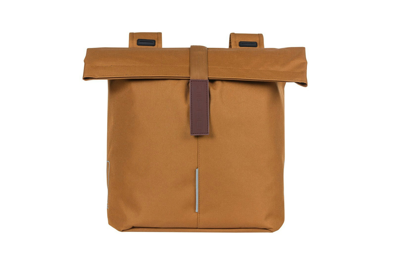 Basil City Double Bag Camel Brown 28-32L