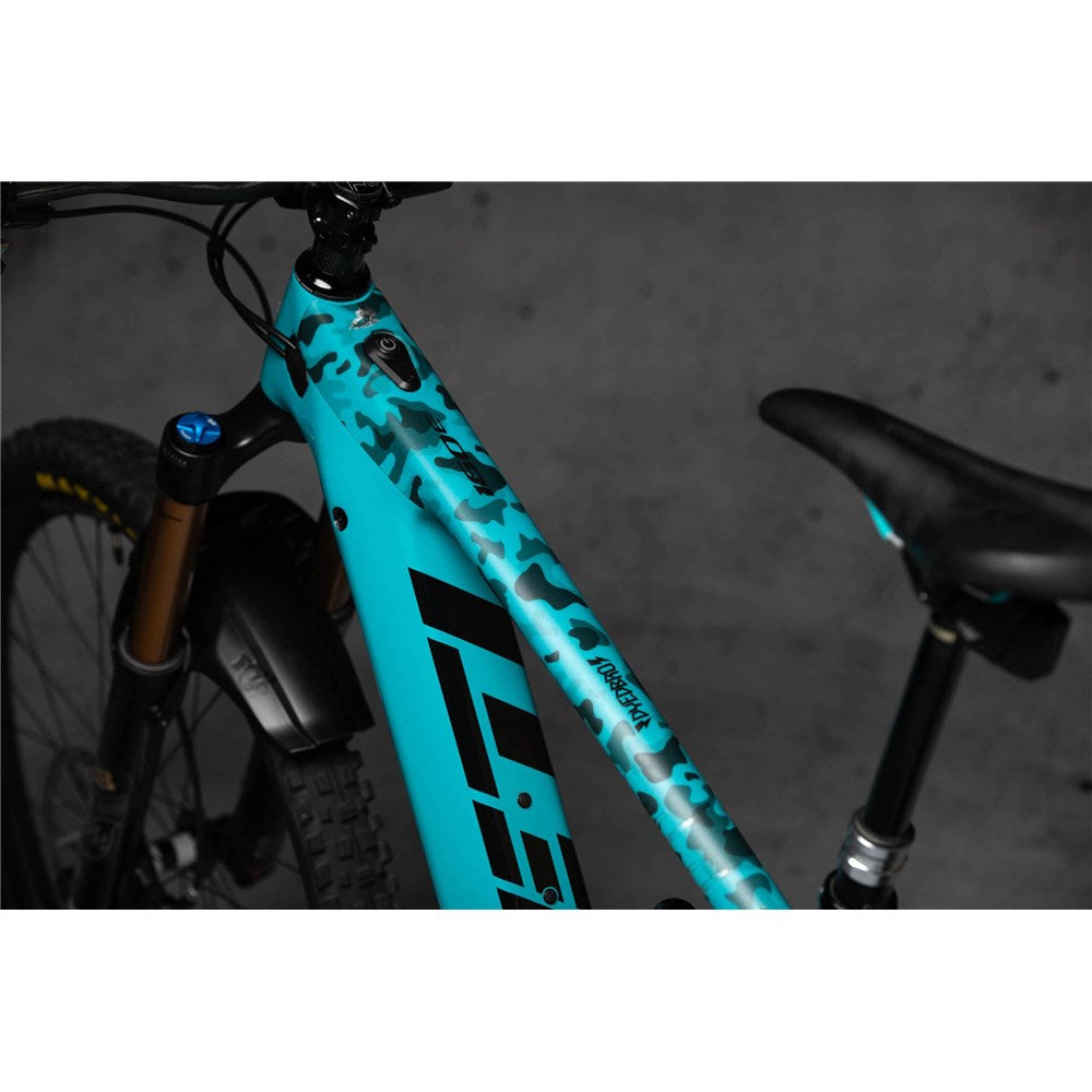 Dyedbro Frame Protection Wrap Camo E-Bike Black