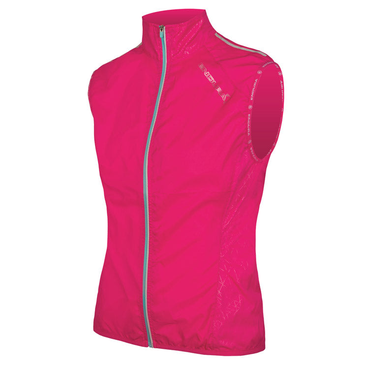 Endura Womens Pakagilet II Size: Small Colour: Cerise