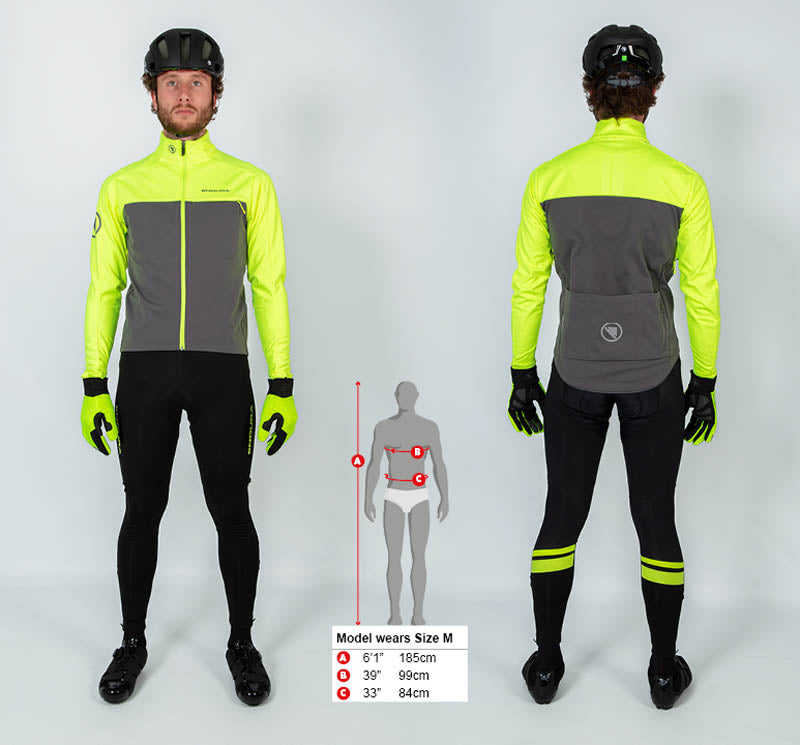 Endura Windchill Jacket II Size: XL Colour: Yellow