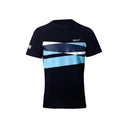 BBB CYCLING Stripes T-Shirt Navy Blue Small