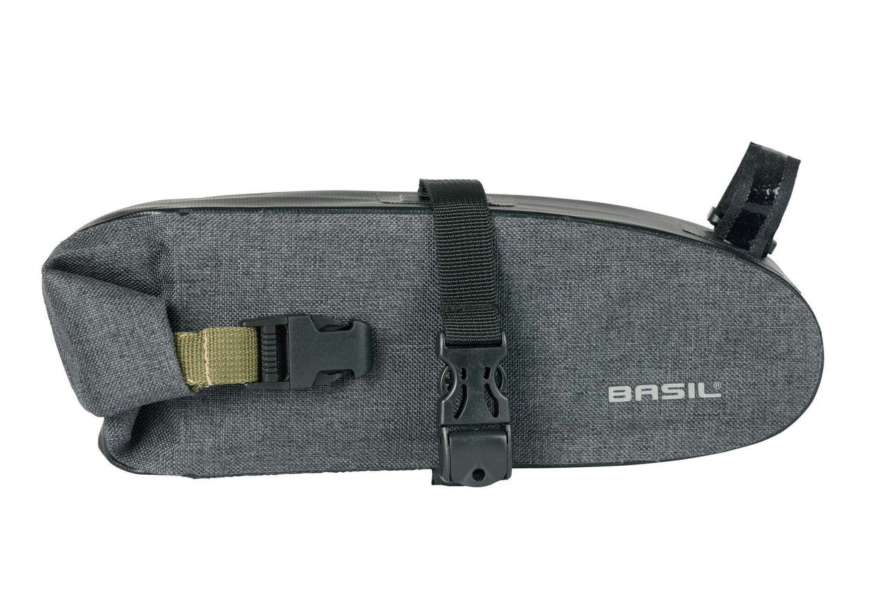 Basil Navigator Storm Saddle Bag Medium Black