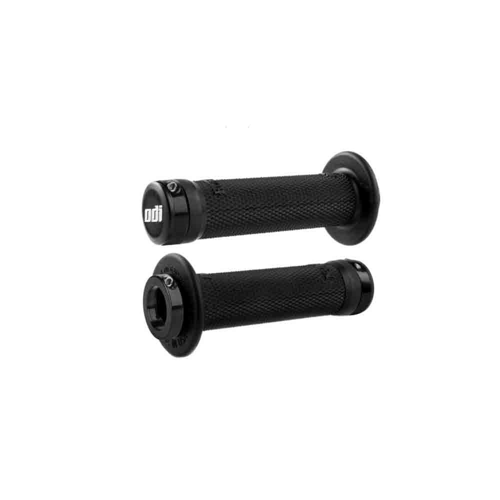 ODI BMX Ruffian Lock On Grip W/ Flange 130mm Black