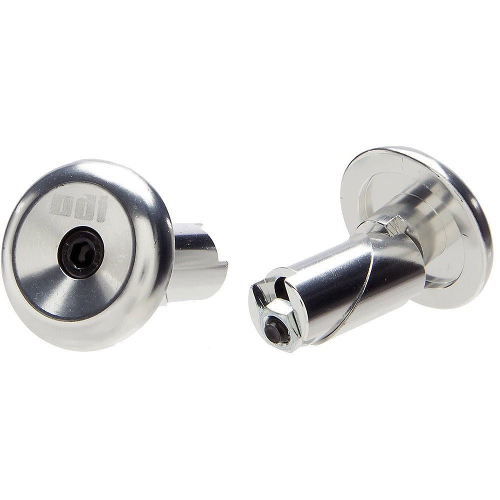 ODI Aluminium End Plugs Silver