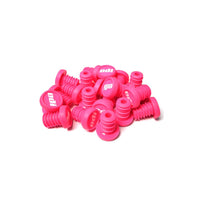 Thumbnail for ODI BMX Refill Pack - 20 Push In Plugs Pink - White Logo