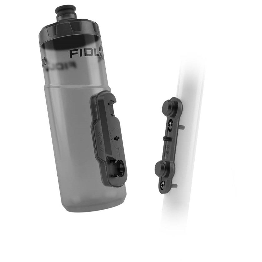 Fidlock Drink Bottle Twist Bike Base Set Transparent Black 600ml