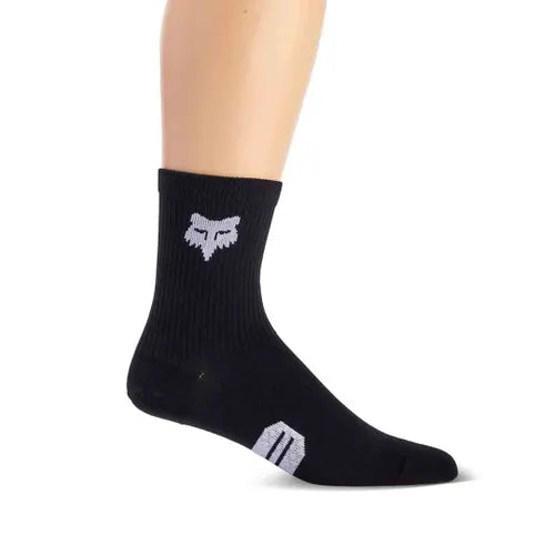 FOX 6" RANGER SOCK BLACK L/XL