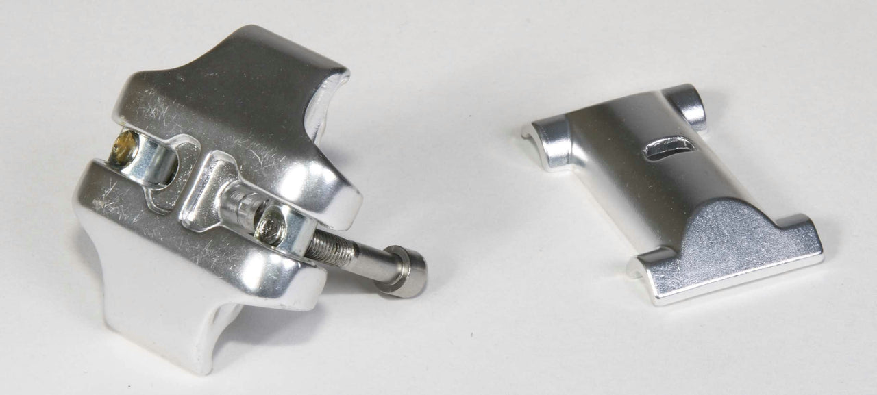 BBB Cycling SkyScraper Seatpost Clamp Complete Silver 400mm Long