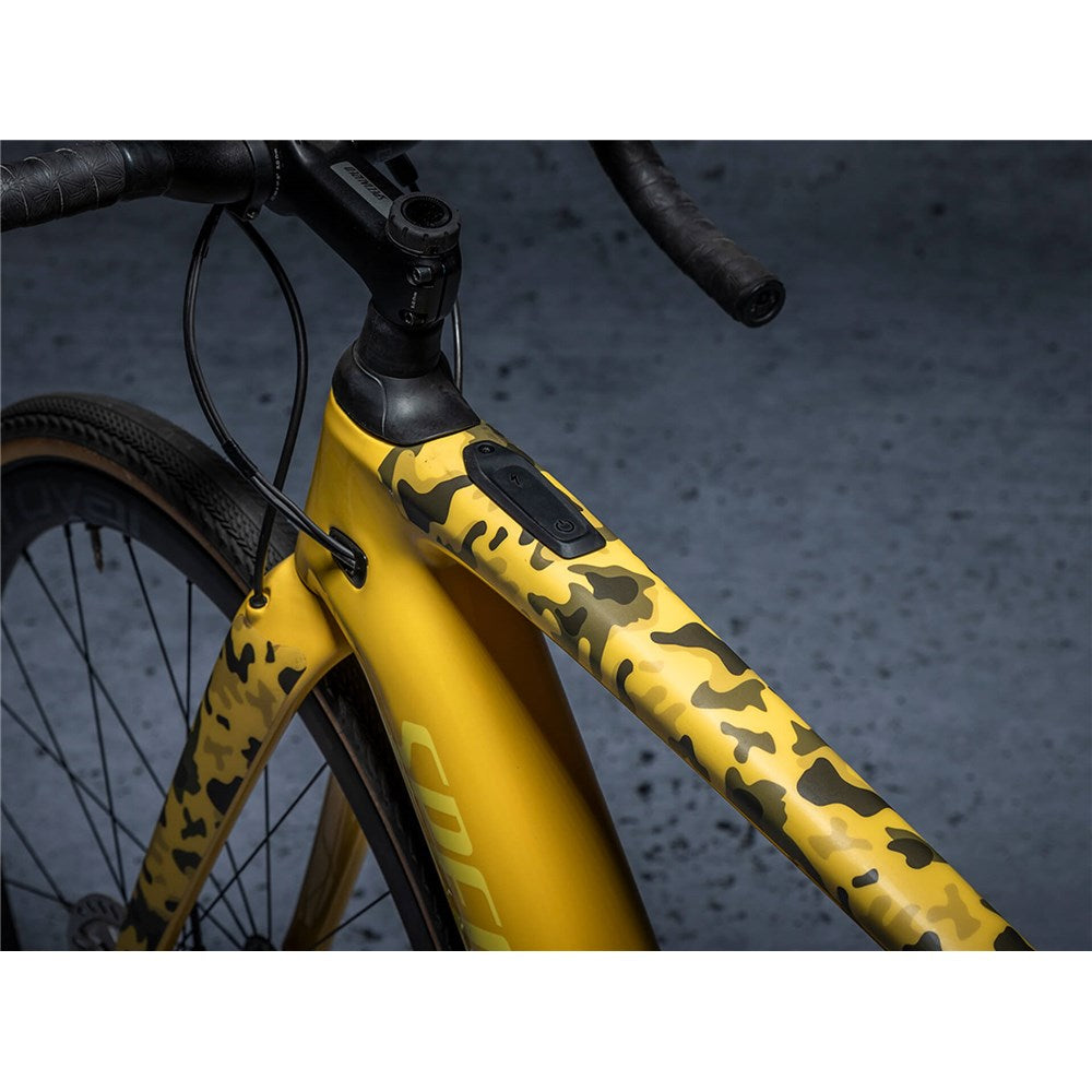 Dyedbro Frame Protection Wrap Gravel Camo Black