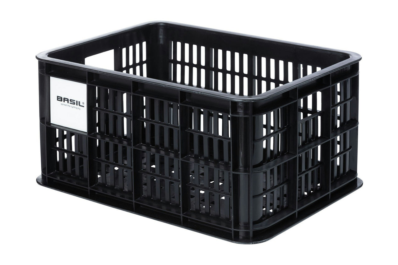 Basil Bicycle Crate Small 17.5L Black