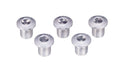 BBB CYCLING Triplestars Chainring Bolts Silver 5 Pcs
