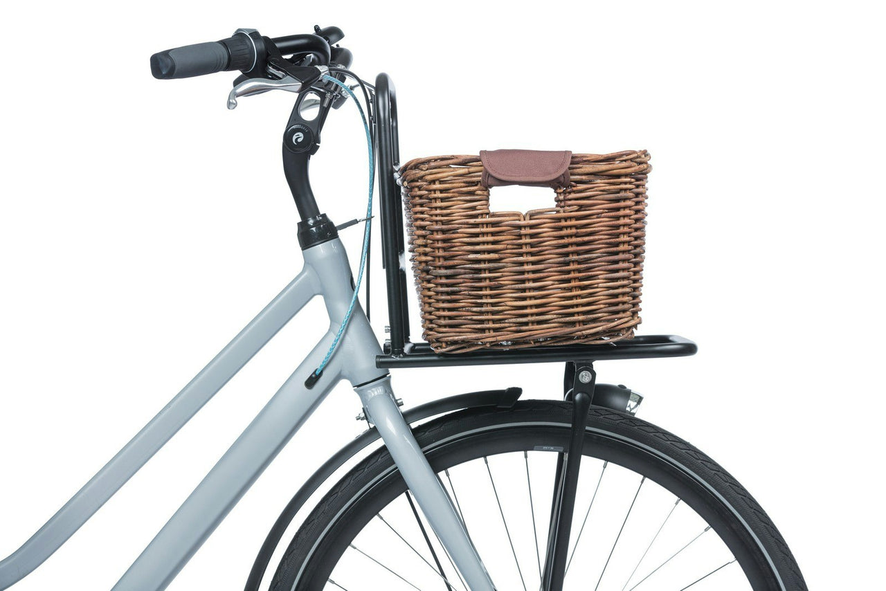 Basil Dorset M Wicker Rear Basket