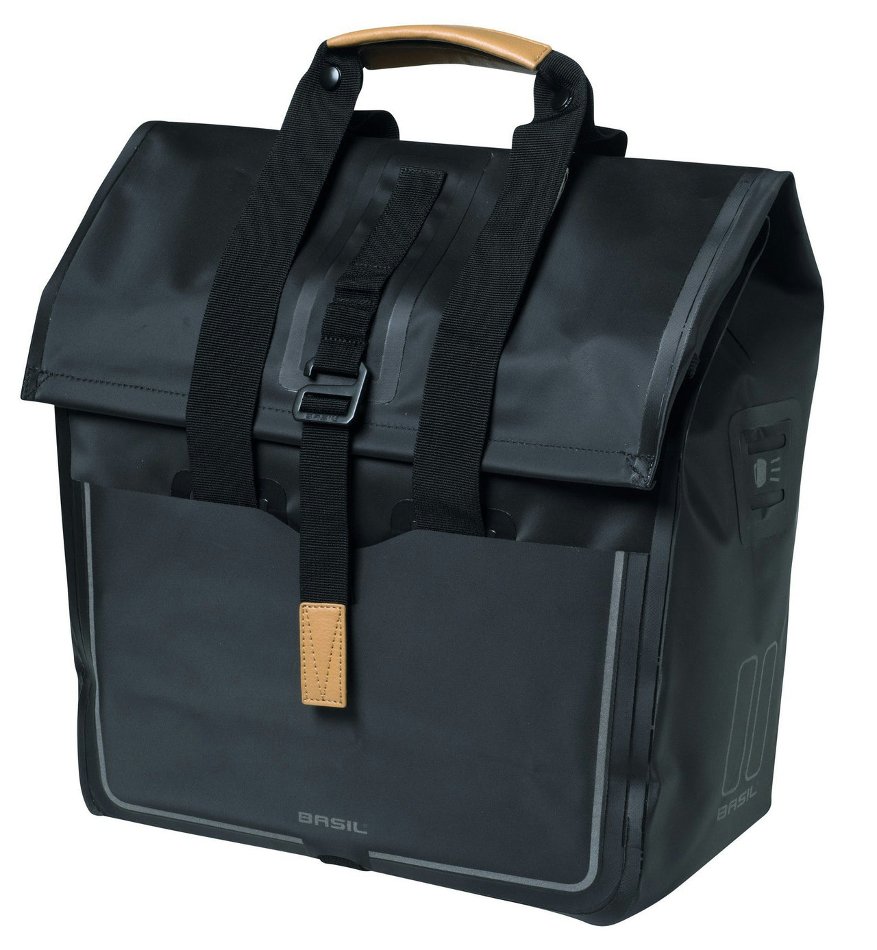 Basil Urban Dry Shopper 25L Matt Black