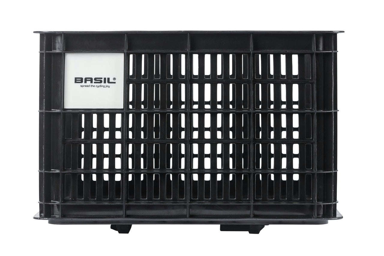 Basil Bicycle Crate MIK Medium 29.5L Black