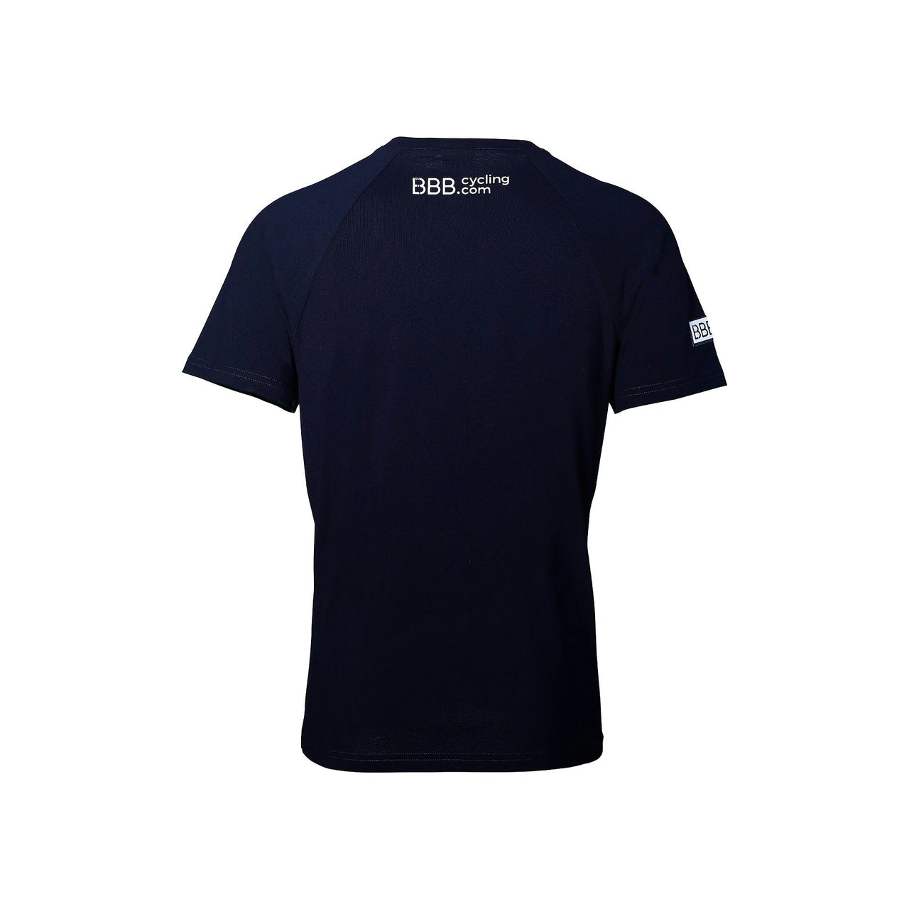 BBB Cycling Stripes T-Shirt Navy Blue Small