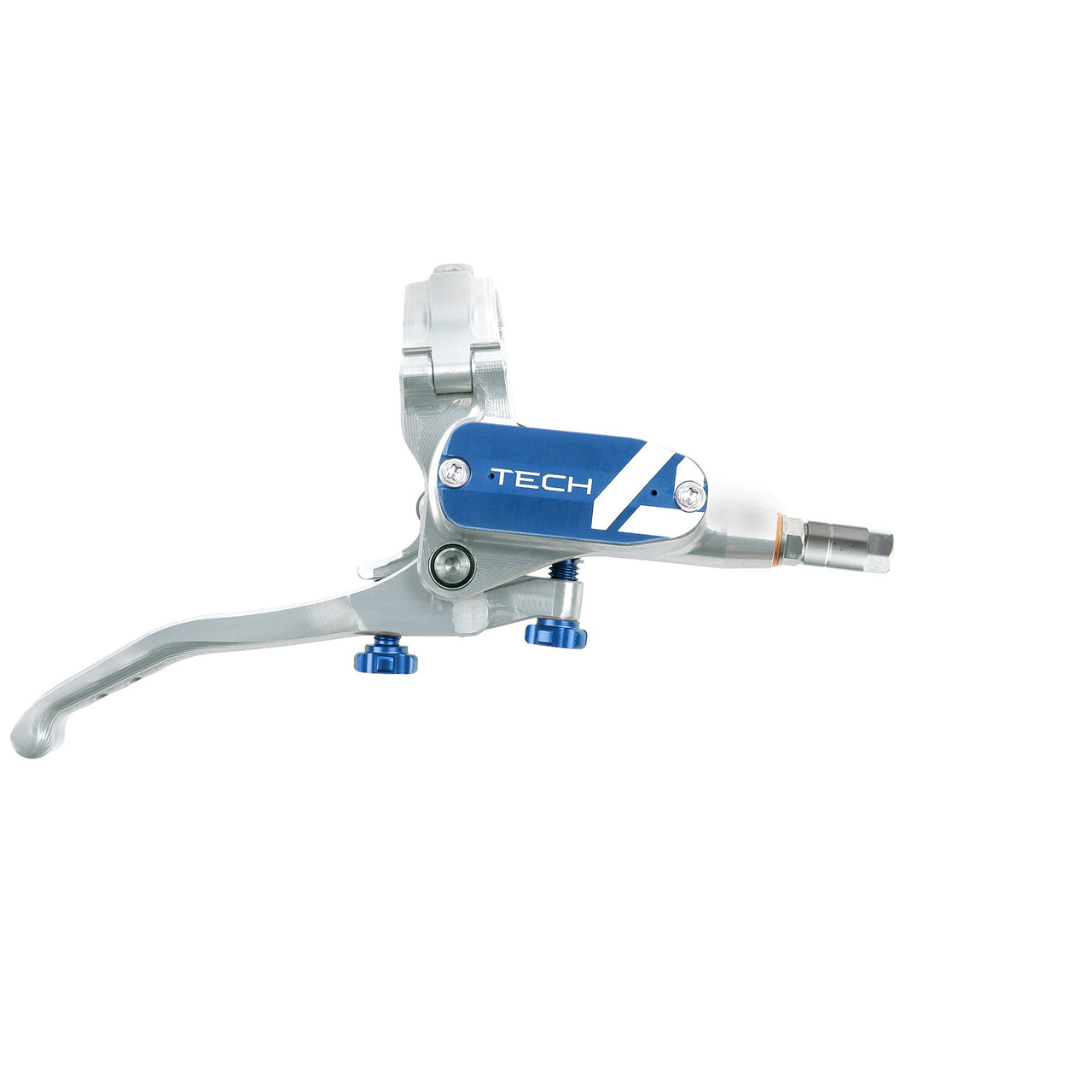 Hope Tech 4 Master Cylinder Complete Right Hand Silver/Blue