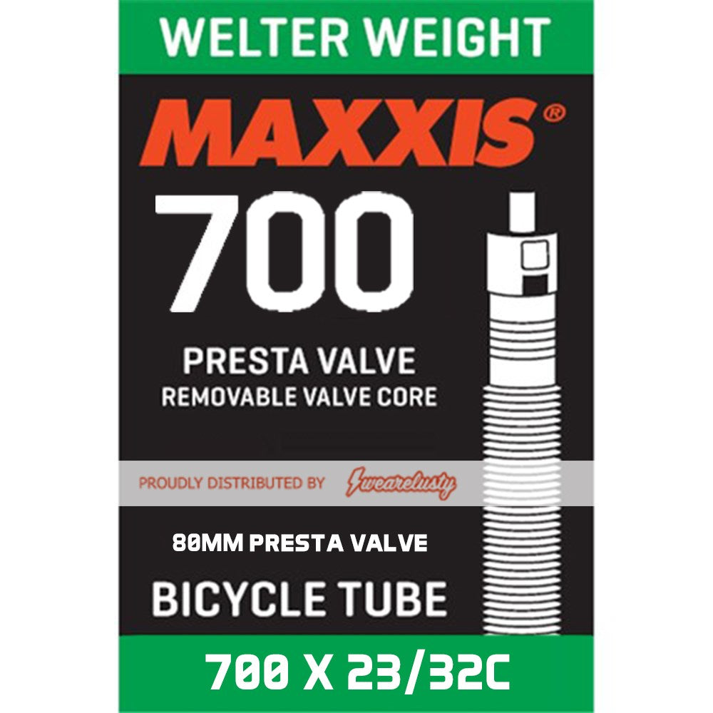 Maxxis Tube Welter Weight 700 X 23/32C Presta FV Sep 80mm