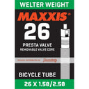MAXXIS Tube Welter Weight 26 X 1.50/2.50 Presta FV Sep 48mm
