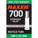 MAXXIS Tube Welter Weight 700 X 33/50C Schrader SV 48mm