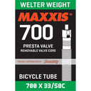 MAXXIS Tube Welter Weight 700 X 33/50C Presta FV Sep 48mm