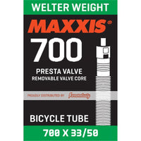 Thumbnail for Maxxis Tube Welter Weight 700 X 33/50 Presta FV Sep 60mm