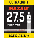 MAXXIS Tube Ultralight 27.5 X 1.75/2.40 Presta FV Sep 48mm