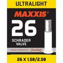 MAXXIS Tube Ultralight 26 X 1.50/2.50 Schrader SV 48mm