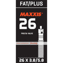 MAXXIS Tube Fat / Plus 26 X 3.0/5.0 Presta FV Sep 48mm