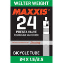 MAXXIS Tube Welter Weight 24 X 1.5/2.5 Presta FV Sep 48mm